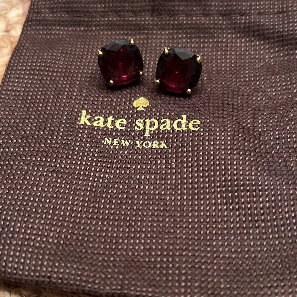 Kate Spade Purple Stud Earrings